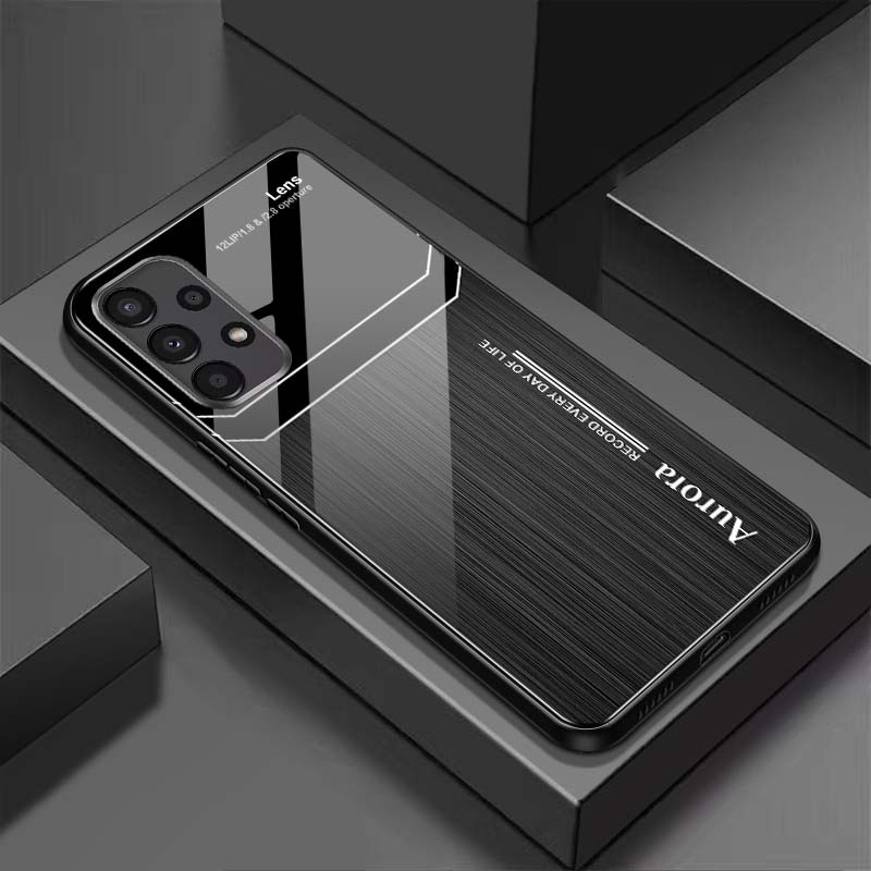Ốp Lưng SAMSUNG A13 4G, A23 5G, A33 5G, A53 5G, A73 5G Mặt Lưng Kính Cường Lực Sáng Bóng