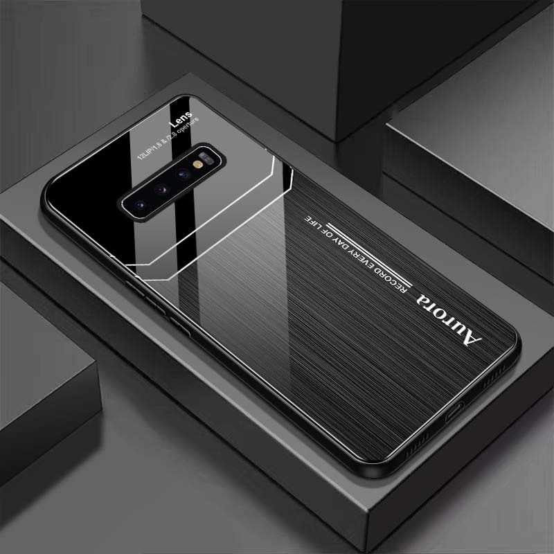 Ốp Lưng SAMSUNG S10, S10E, S10+, S10 5G Mặt Lưng Kính Cường Lực Sáng Bóng