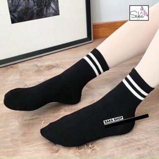 Vớ sọc quảng châu vải cotton co giãn