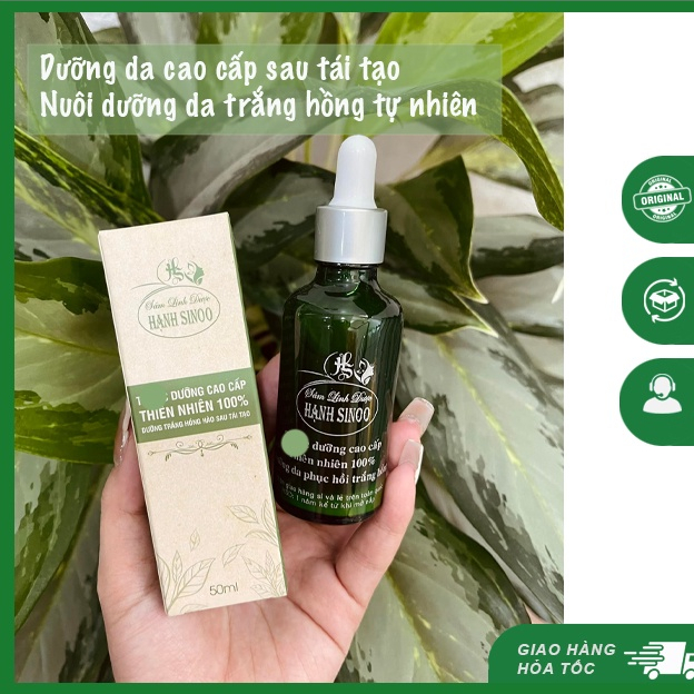 Dưỡng da cao cấp sau tái tạo Hạnh Sinoo - Dưỡng da trắng hồng, nuôi dưỡng da khỏe đẹp - Handmade by Hạnh Sinoo