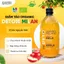 Giấm lựu - giấm táo hữu cơ lên men tự nhiên có giấm cái 500ml Probios, Milan - hỗ trợ giảm cân detox cơ thể