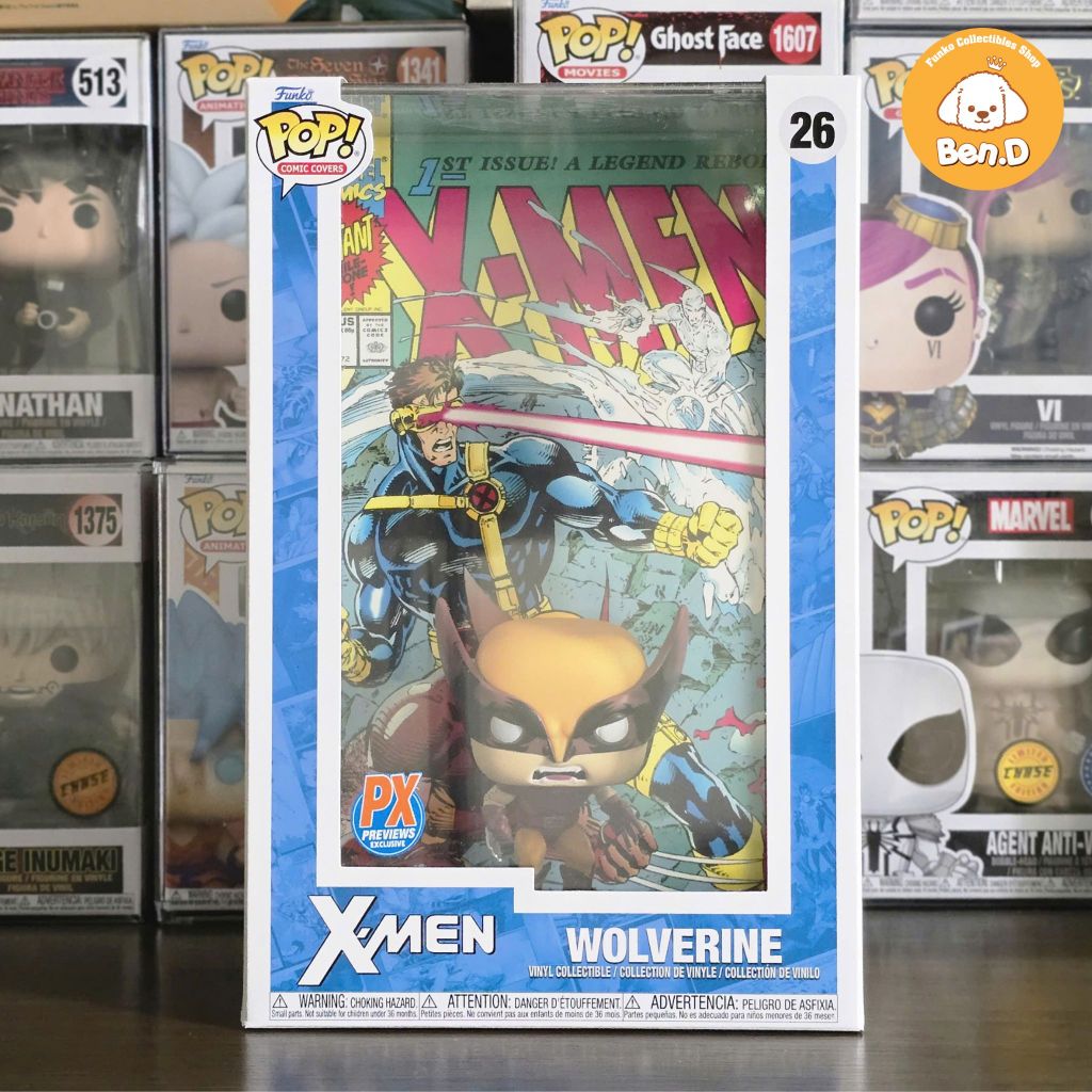 Funko Pop! Comic Cover: X-Men #4 - Figura Da Collezione In Vinile, Idea Regalo Per Appassionati Marvel