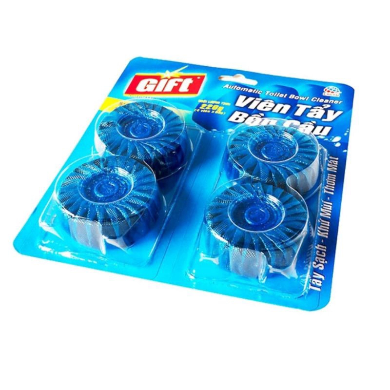 Viên Thả Bồn Cầu GIFT 55g ( Một viên hiệu quả đến 300 lần sử dụng)