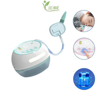 Máy hút mũi cho trẻ em, hút dịch mũi an toàn cho bé với 6 cấp độ và chế độ phát nhạc cho bé BEAME T10