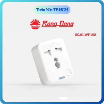 [Hỏa Tốc] Ổ Cắm Thông Minh OC.01.WF 16A Ổ Cắm Wifi Rạng Đông 3000W - Chức Năng Hẹn Giờ, Điều Khiển Từ Xa - Bảo Hành