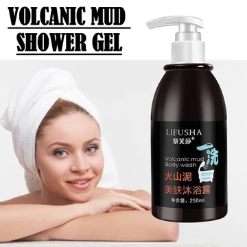 Sữa Tắm Bùn Núi Lửa Sữa Tắm Trắng Da Sữa Tắm Dưỡng Ẩm Làm Trắng Da 250Ml Làm Sáng Da Dưỡng Ẩm Làm Trắng Da Làm Sạch Sâu