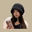 Mũ nón len nữ Hàn Quốc AAA iLita bucket lông cừu ulzzang đẹp mùa đông thời trang đủ màu trắng, nâu, be
