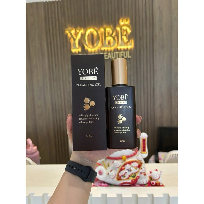 Gel Rửa Mặt Làm Sạch Sâu Dịu Nhẹ YOBE 140mL [Chính Hãng]