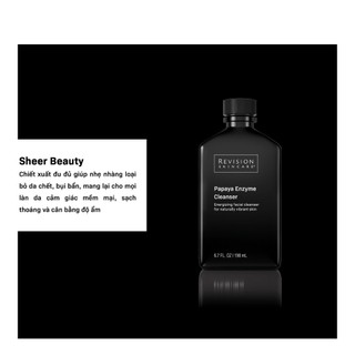 Sữa Rửa Mặt Revision Tẩy Tế Bào Chết Với Enzyme Đu Đủ Revision Skincare Papaya Enzyme Cleanser