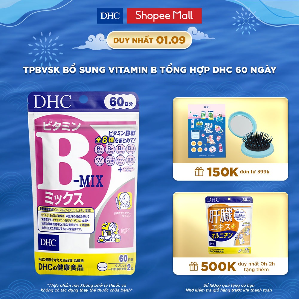 Đối tượng sử dụng Vitamin B Mix DHC