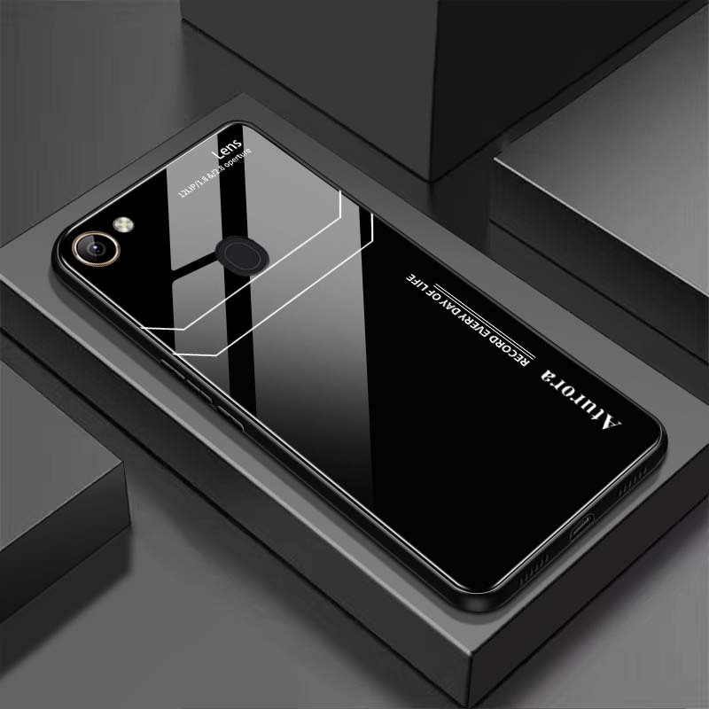 Ốp Lưng F7, F5, F5 YOUTH Mặt Lưng Kính Cường Lực Sáng Bóng