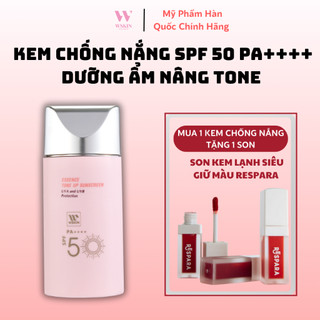 Kem Chống Nắng Nâng Tone Dưỡng Trắng WSKIN Essence Sunscreen SPF50+ PA++++