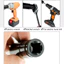 Bộ 10 đầu khẩu, đầu túyt Cao Cấp dùng cho máy siết bulong 1/2 -8-24mm