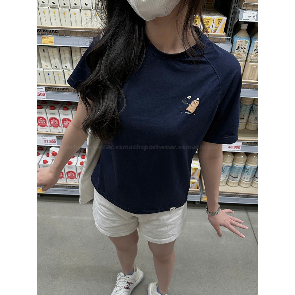 Áo Thun Cầu Lông Unisex Vsmash Sportwear – IN NỔI PHỒNG  "CAPYPARA" – Vải Bông Em Bé Mềm Mịn, Thoáng Mát,Thấm hút