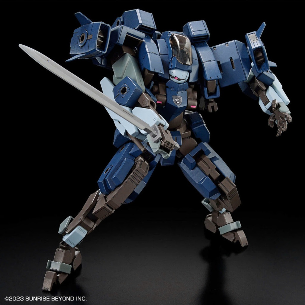 Mô Hình Lắp Ráp HG 1/72 Aaronrhino Grady Exclusive Kyoukai Senki (New Seal)