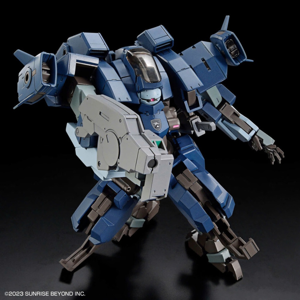 Mô Hình Lắp Ráp HG 1/72 Aaronrhino Grady Exclusive Kyoukai Senki (New Seal)