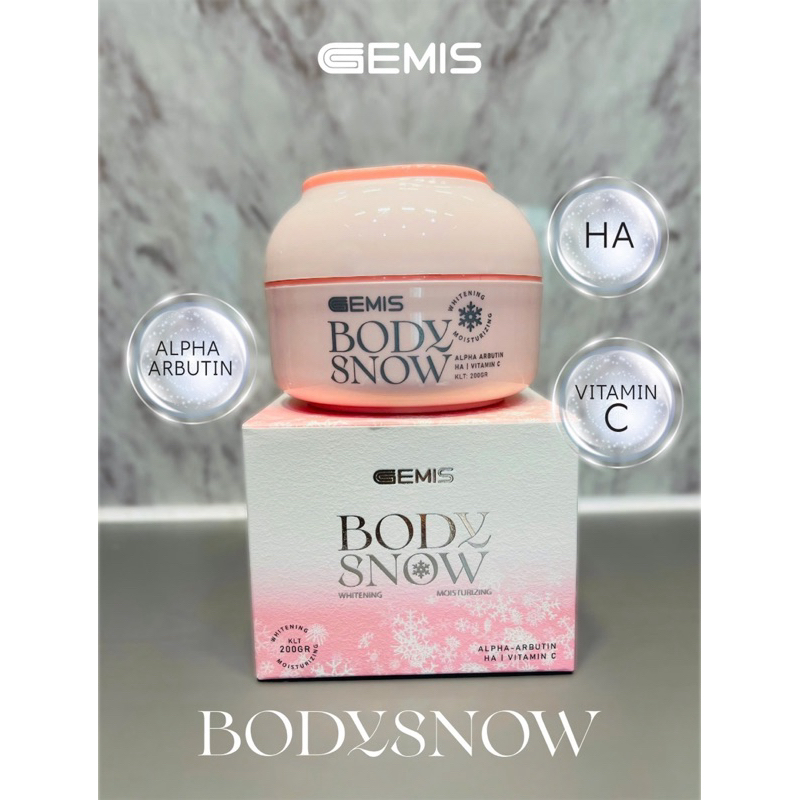 Ảnh Kem Body Snow dưỡng trắng chuyên sâu 1
