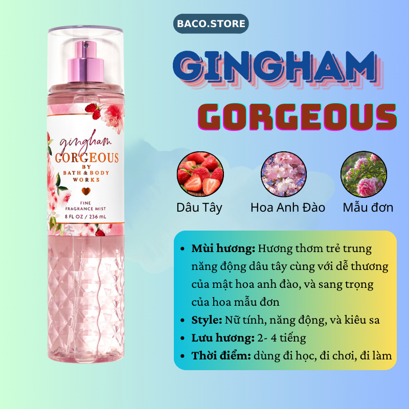 bodymist Xịt thơm Toàn thân 236ml cá tính sang trọng