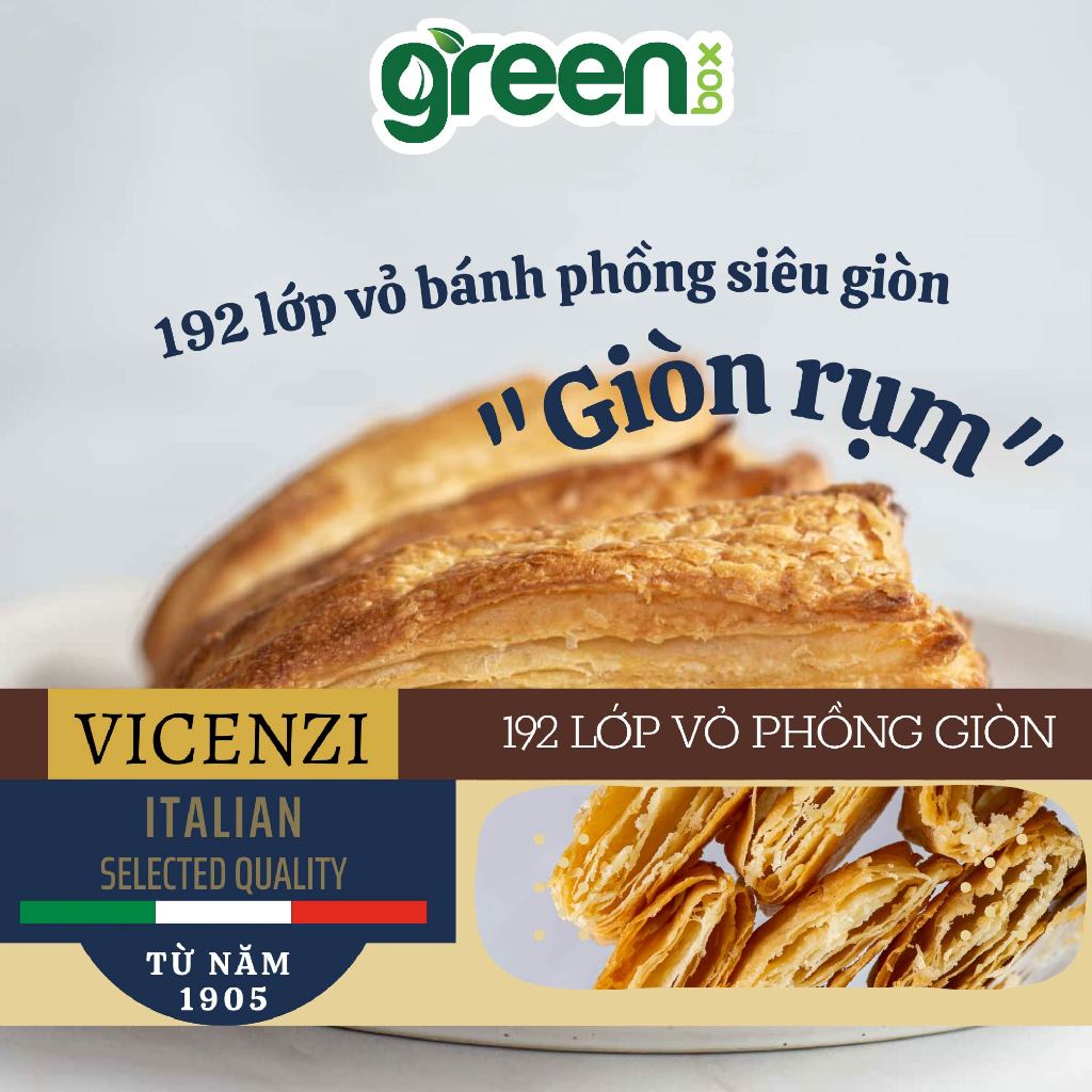 Ảnh Bánh ngàn lớp nhân kem hạt phỉ Minisnack Matilde Vicenzi nhập khẩu Ý 125g 4