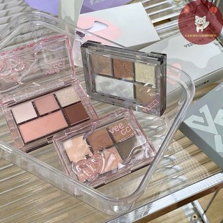[VEECCI] Bảng Phấn Mắt VEECCI 5 Ô Gợn Sóng Nước Veecci Dream Summer Eye Shadow 5.2g
