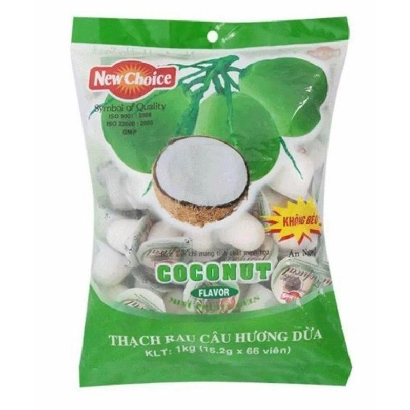 Rau câu New Choice dừa 1kg | Shopee Việt Nam