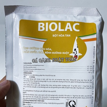 BIOLAC MEN TIÊU HÓA, NGỪA SÌNH BỤNG, ĐƯỜNG RUỘT, TÓP BỤNG CHO CÁ CẢNH ACPHARNO 100G