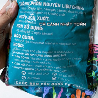 CÁM CÂU CÁ HUỲNH KHOA HÀNG CHÍNH HÃNG TÚI 1KG
