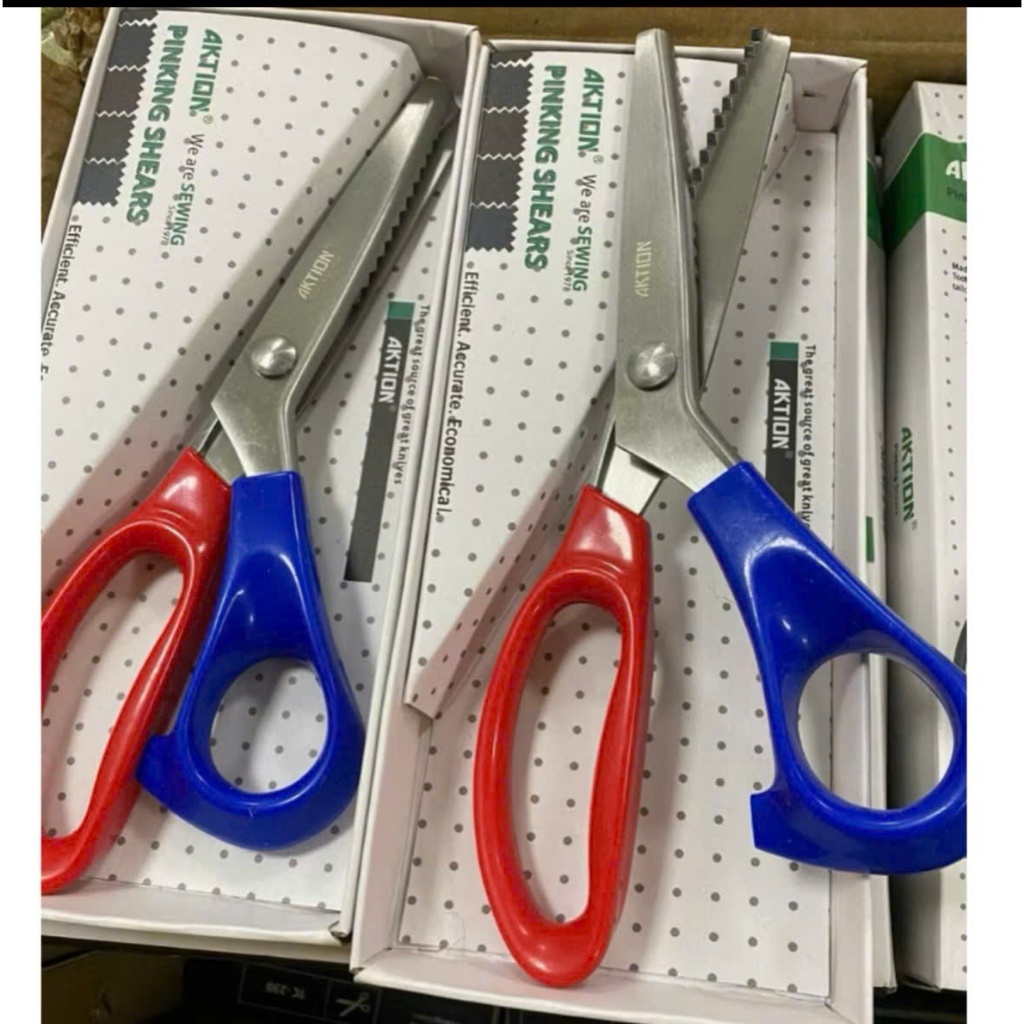 Kéo Răng Cưa Cắt Vải Công Nghiệp AKTION TC-230 – Sắc Bén, Bền Đẹp