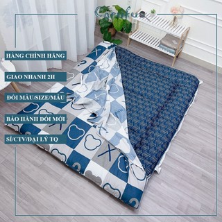 Ga bọc Nệm Topper 2 mặt kéo khoá 1mx2m 1m2x2m 1m4x2m 1m6x2m 1m8x2m 2mx2m | Chất Polyester cao cấp | CARUFU