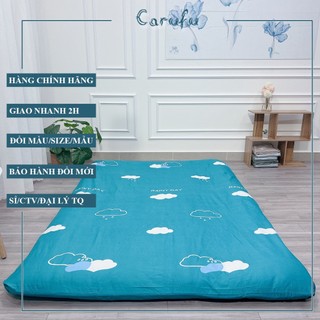 Ga bọc Nệm Topper 2 mặt kéo khoá 1mx2m 1m2x2m 1m4x2m 1m6x2m 1m8x2m 2mx2m | Chất Polyester cao cấp | CARUFU