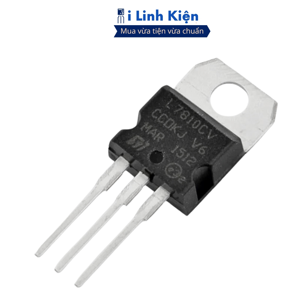 Ic nguồn L7810CV 1.5A 10V TO-220 ILinhkien