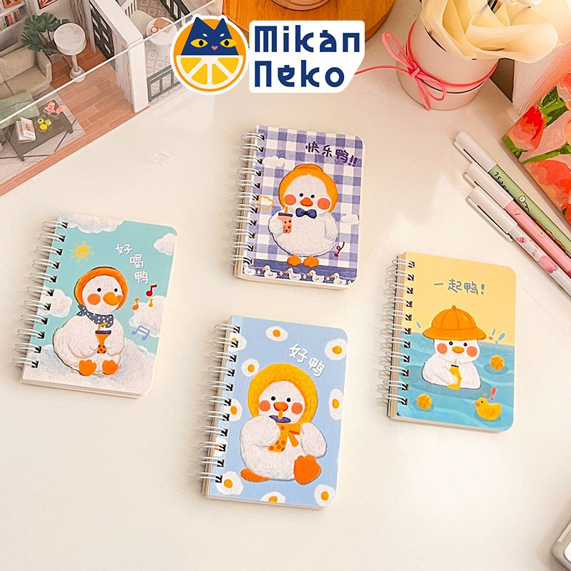 Sổ tay mini A7 ghi chép đánh dấu học tập dễ thương nhiều mẫu mã có dòng ...
