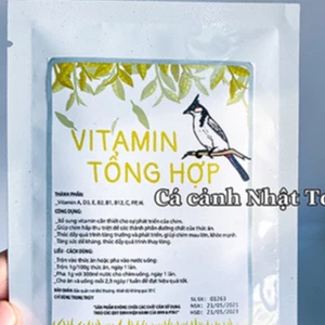 VITAMIN TỔNG HỢP CHO CHIM CẢNH ACPHARNO 20G VITAMIN A B C D E