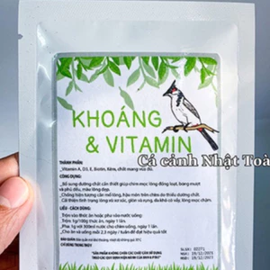 KHOÁNG VÀ VITAMIN CHO CHIM CẢNH ACPHARNO 20G