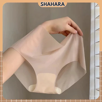 Set 5 Quần lót nữ su lụa không đường viền Shahara, quần lót su thạch tàng hình, mềm mại kháng khuẩn tốt 162