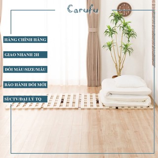 Nệm gấp gọn, nệm cuộn trải sàn chính hãng size 1m 1m2 1m4 1m6 1m8 2m | Dày 10cm và 7cm | CARUFU