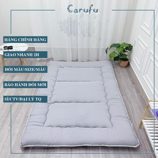Nệm gấp gọn, nệm cuộn trải sàn chính hãng size 1m 1m2 1m4 1m6 1m8 2m | Dày 10cm và 7cm | CARUFU