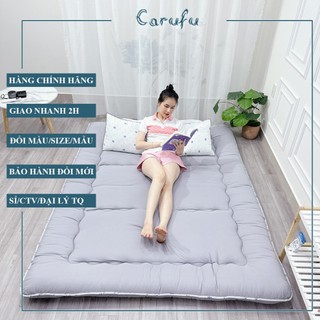 Topper nệm dày 10cm xuất Nhật chính hãng NCOOL | 1m 1m2 1m4 1m6 1m8 2m | CARUFU