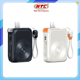 Pin Dự Phòng không dây Remax RPP-116 10000mAh sạc Wireless 15W / TypeC & LaiNing in 18W, out 20W, có phích cắm sạc