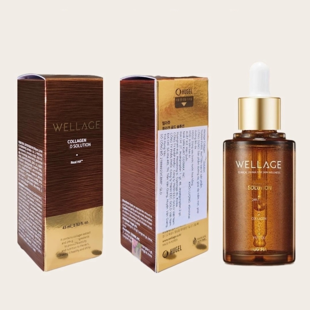 [WELLAGE] Tinh Chất Chống Lão Hóa Chức Năng Kép Wellage 24K Gold ...