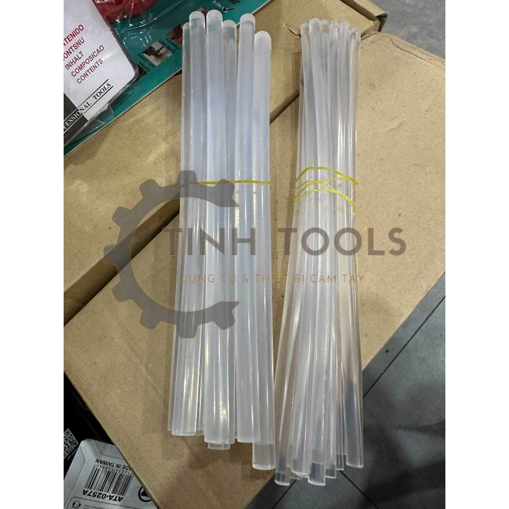 Cây keo nến silicon, keo nến loại nhỏ và loại lớn dùng cho súng bắn keo 20w và 60w