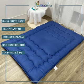 Nệm gấp 3 giá rẻ CARUFU 1m 1m2 1m4 1m6 1m8 Dài 2m | Dày 10cm và 7cm