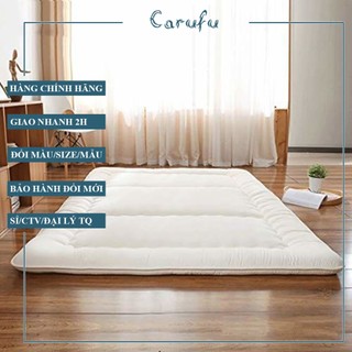 Nệm gấp 3 giá rẻ CARUFU 1m 1m2 1m4 1m6 1m8 Dài 2m | Dày 10cm và 7cm