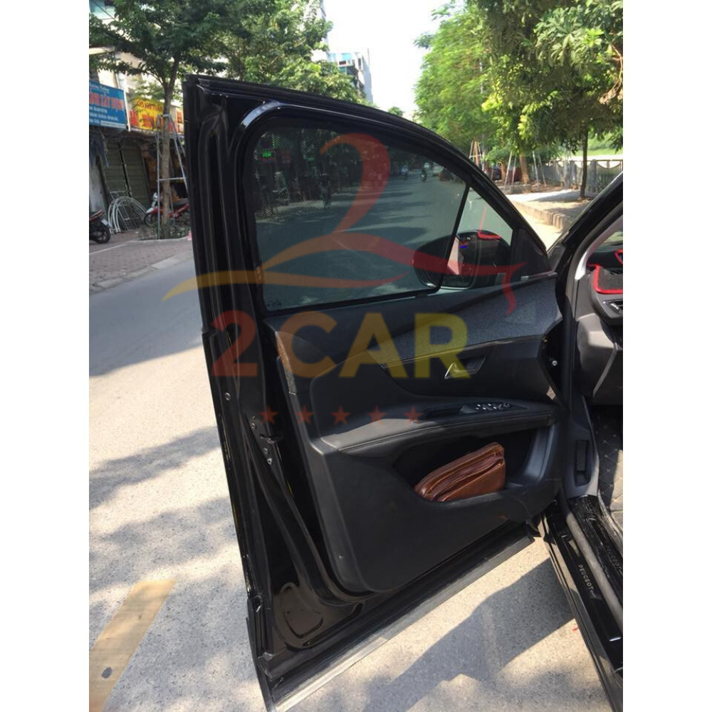 Rèm Che Nắng Xe Peugeot 5008 - 3008 - 508 - 408 Hàng Loại 1 có nam châm