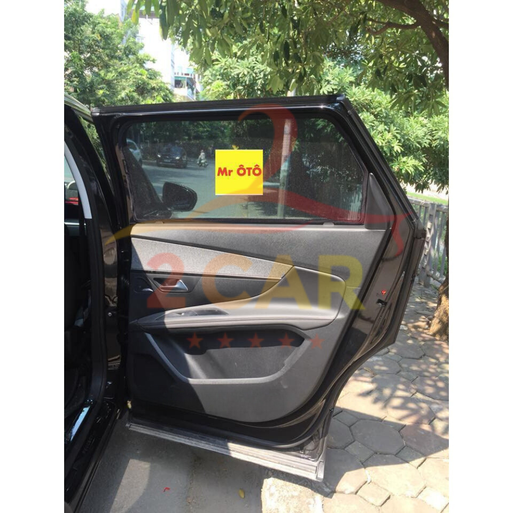 Rèm Che Nắng Xe Peugeot 5008 - 3008 - 508 - 408 Hàng Loại 1 có nam châm