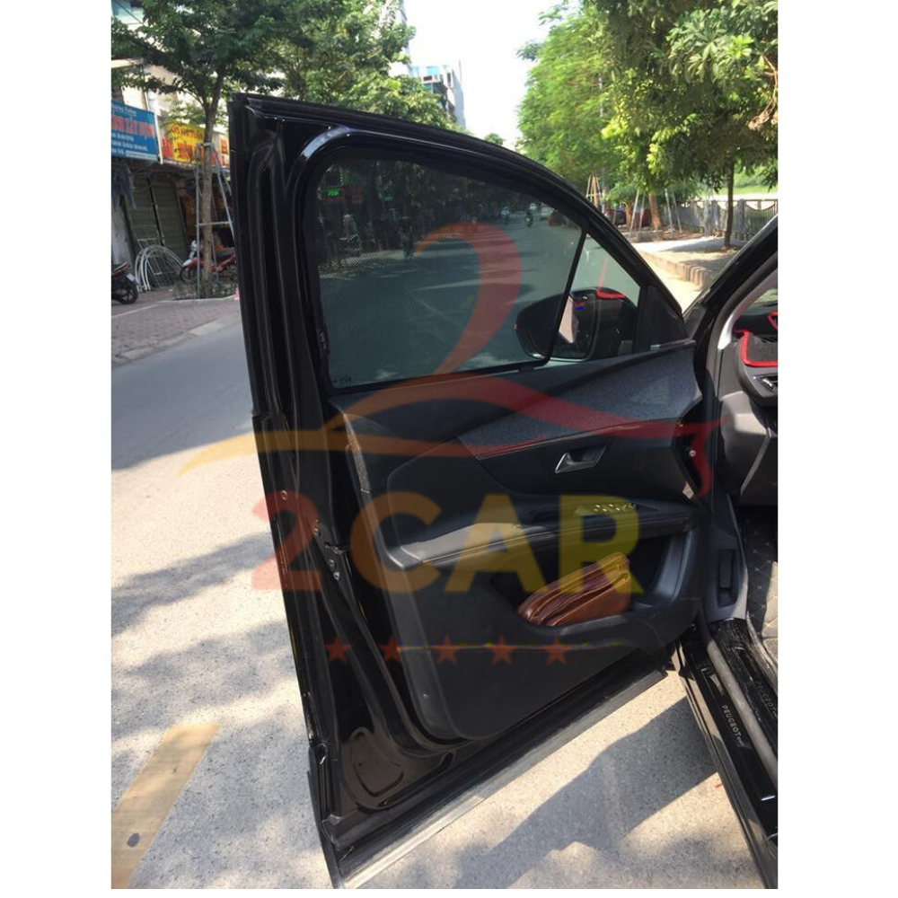 Rèm Che Nắng Xe Peugeot 5008 - 3008 - 508 - 408 Hàng Loại 1 có nam châm