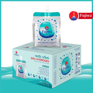 Nước Uống ION Kiềm Giàu Hydrogen Cao Cấp Fujiwa Dạng Túi Bạc - Detox nhanh Chống Oxy hoá mạnh