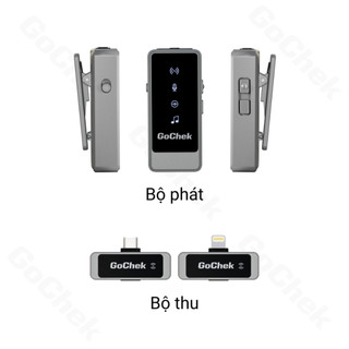 Mic Thu Âm Gochek GC-ULTRA S24 Kèm Hộp Sạc, Lọc Âm Vượt Trội, Livestream, Ghi Âm Chuyên Nghiệp