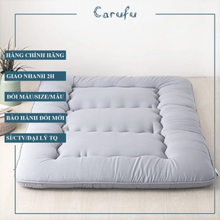 Nệm Topper xuất Nhật cao cấp CARUFU | Dày 10cm và 7cm | Size 1m 1m2 1m4 1m6 1m8 2m