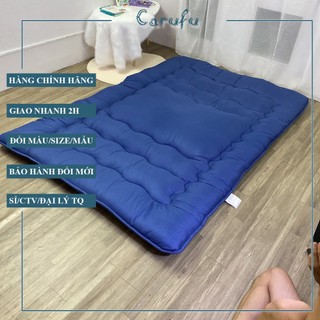 Nệm Topper xuất Nhật cao cấp CARUFU | Dày 10cm và 7cm | Size 1m 1m2 1m4 1m6 1m8 2m